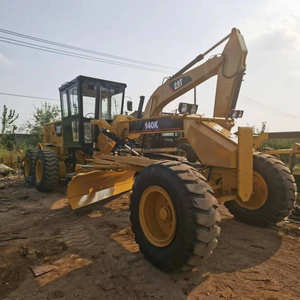 Motoniveladora Cat 140K usada, equipo de movimiento de tierras japonés original, barato a la venta, 120K con componente de motor central, alta eficiencia - Product Image 5