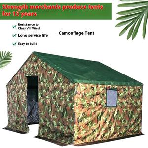 Lớn 12 mét vuông lều ngoài trời hai không thấm nước cotton oxford vải thép gia đình một phòng ngủ ấm cứu trợ khẩn cấp cho - Product Image 2