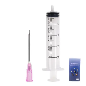 Seringa descartável com agulha para animais, 5ml, 10ml seringa com agulha preço competitivo de alta qualidade