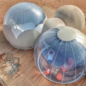 Suite de Lujo Inflable de 3 Habitaciones con Techo Transparente, Tipo Logde, con Baño y Ventilador Silencioso para Glamping en Resorts, Hotel de Tiendas de Burbujas - Product Image 3