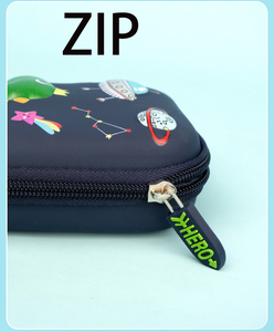 Caja de lápices 3D de goma <span class=keywords><strong>EVA</strong></span> con dibujos de dinosaurios, para niños, 3 capas, divertida, <span class=keywords><strong>precio</strong></span> de fábrica, venta al por mayor - Product Image 4