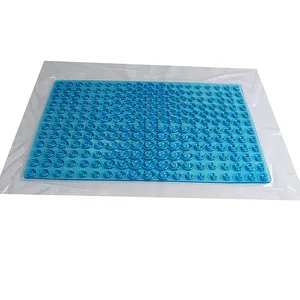 Nieuwe Ontwerp Pu Gel Hydrogel Koude Kussen Sheet Memory Foam Kussen Sheet C-Vormige Gel Sheet Mat Pad