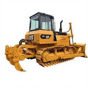 รถดันดินมือสอง Caterpillar CAT D6G กำลัง 160 กิโลวัตต์ ความจุดันดิน 7.5 เมตร แบบตีนตะขาบ อุปกรณ์ก่อสร้าง เครื่องยนต์ Cummins - Product Image 1