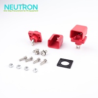 Terminal de crimpado de cobre NEUTRON OEM/ODM para sistemas de energía eléctrica y automotrices con pernos M8, M10, M12 y revestimiento rojo y negro