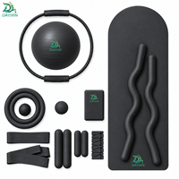 Tapis de yoga personnalisé avec logo d'usine, haltères en silicone, anneaux de musculation, barres d'haltères pour la maison, la gym, le fitness, le yoga, le pilates et accessoires