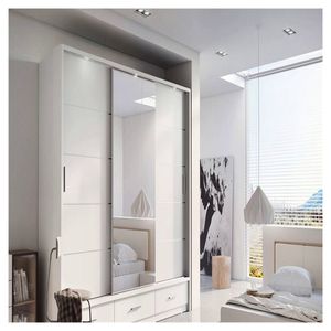 CBMmart <span class=keywords><strong>armadio</strong></span> di stoccaggio In metallo armadietto di stoccaggio porte di chiusura a 2 porte <span class=keywords><strong>armadio</strong></span> personalizzato cabina <span class=keywords><strong>armadio</strong></span> con porte a specchio - Product Image 1