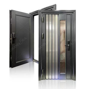 <span class=keywords><strong>Porta</strong></span> di protezione antiruggine di nuovo Design a prova di furto in stile Kenya porte d'ingresso anteriori di sicurezza in acciaio inossidabile 304 in metallo solido - Product Image 1