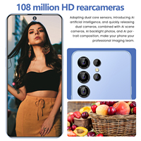 Teléfono Inteligente S23 Ultra Pro 5G, 16GB+1TB, Android 13, Teléfono Móvil con Doble SIM, GPS, WiFi, Bluetooth, Cámara de 108MP