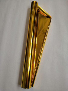 Carta stagnola Color <span class=keywords><strong>oro</strong></span> timbratura a caldo materiale per animali domestici per il trasferimento di stampa su tessuto PVC PP o PT <span class=keywords><strong>Film</strong></span> - Product Image 4