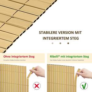 Panneau en <span class=keywords><strong>bambou</strong></span> PVC naturel en rouleau, balcon, jardin, extérieur, double face, écran de confidentialité en <span class=keywords><strong>bambou</strong></span> pour balcon et terrasse - Product Image 3