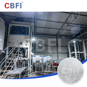 Máquina de Hielo en Tubo Comestible Automática, de Acero Inoxidable, Alta Fiabilidad, Larga <span class=keywords><strong>Vida</strong></span> Útil, Industrial, 20+10 Toneladas - Product Image 2