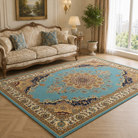 Maßgefertigter Luxus-Designer-Teppich aus Polypropylen und Polyester, Maschinell Gewebter Wilton-Teppich für Wohnzimmer und Heimdekoration