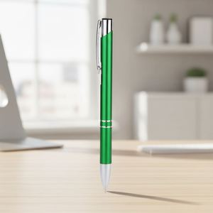 New Logo Press Aluminum Ballpoint <b>Pen</b> with Stylus Tip Soft Touch Click Metal <b>Pen</b> 0.7 mm Medium Point With Black Ink - Product Image 5