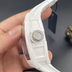 Reloj Mecánico de Alta Calidad KV Factory, Reloj de Cerámica Blanca RM011 de Moda, Reloj de Hombre de Primera Calidad - Product Image 4