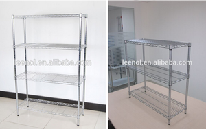 Leenol เหล็กกล้าคาร์บอน SMD SMT ESD PCB ชั้นวางรีล 5 ชั้นลวดโครเมี่ยมชั้นวางของรถเข็นแร็ค - Product Image 4