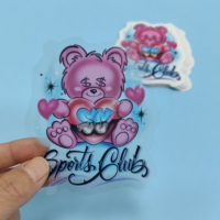 Étiquettes transparentes en PVC personnalisées, autocollants avec logo clair pour l'emballage