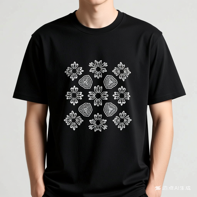 Custom Black 100% Cotton Oversize T-Shirt Solid Pattern Heavyweight Compressed Silk Screen Printing with Graphic Print