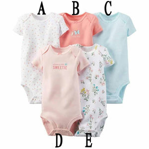 Haute qualité en gros Garçon Bébé Nouveau-Né Infantile 100% Coton Body Bébé Vêtements Barboteuse - Product Image 1