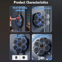 Machine de jeu électronique interactive anti-stress : Jeu de boxe avec musique