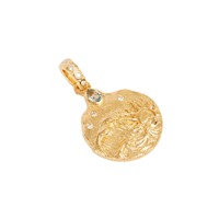 Collier unisexe tendance en cuivre électroplaqué, style bord de mer, pendentif vague, perle d'océan, design de niche européen et américain, couleur tendance