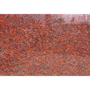 Mayoristas fantásticas losas de granito natural rojo Perla Rosa India para encimera escalera piso azulejo revestimiento decoración de pared - Product Image 3