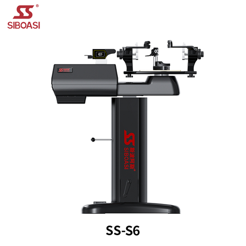 S6 SIBOASI Automatic Badminton Racket and Tennis Racket Professional Hot Factory Height Adjustable Dis Locked Stringing Machine