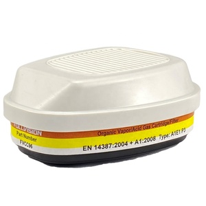 Cartouche multi-vapeurs A1E1 P3, filtre à gaz combiné <span class=keywords><strong>P100</strong></span> Hepa pour <span class=keywords><strong>masque</strong></span> <span class=keywords><strong>demi</strong></span>-visage 7502 6200 - Product Image 5