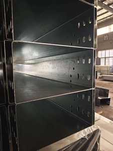 Meilleure vente de l'usine professionnelle S304 chemin de câbles de canal électrique 100*50mm câble en acier au carbone Construction industrielle - Product Image 5