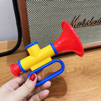 Petite Trompette Jouet Fonctionnant à Piles Zhiqu en ABS, Instrument de Musique à Clavier en Plastique pour Enfants et Fans de Films et de Télévision pour Garçons