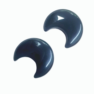 Compresse oculaire massante en obsidienne 100 % pierre naturelle pour les soins du contour des yeux, outil de beauté pour le visage - Product Image 4