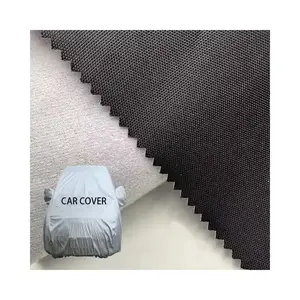 waterproof 600d polyester oxford fabric coated fabric composite cotton fabric for high-end car covers