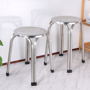 Stainless Steel Metal <strong>Stool</strong> Hospital School Use Sitting <strong>Chair</strong> Customizable Commercial Furniture Factory Direct Sale - Product Image 5