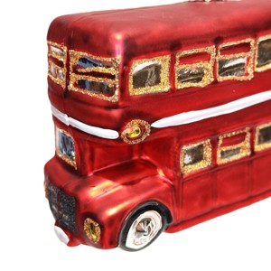 Super Oferta: Enfeite de Natal Suspenso em Forma de Ônibus de Dois Andares Vermelho de Londres - Product Image 4