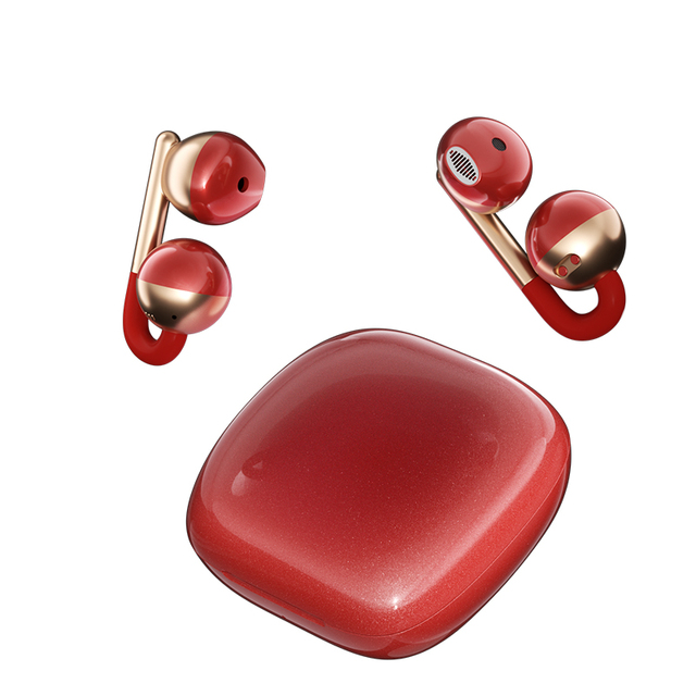 Fashion Earring Type TWS Wireless Headset Bluetooth 6.0 OWS Ear-Clip HiFi Sound Quality Touch Control Comfortable Sport Earphone
