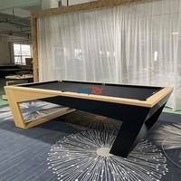 Top classement haute qualité en bois massif ardoise lit 7ft 8ft 9ft piscine billard Table sport d'intérieur pour la maison hôtel Bar