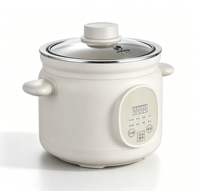 Cuisinière à riz électrique intelligente 2,3 L avec écran tactile LED - Multifonctionnelle pour la cuisine à domicile, cuisson rapide et contrôle de la température