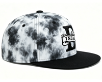 Casquette de baseball vintage punk à motif dégradé OEM ODM, style streetwear rétro, brodée, snapback, 6 panneaux, type trucker