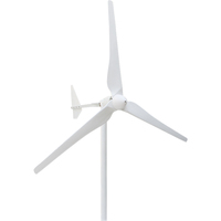 Générateurs d'énergie alternative éolienne horizontale SK 6KW 8KW 48V 96V 220V 380V CE éolienne PMG blanche 10KW