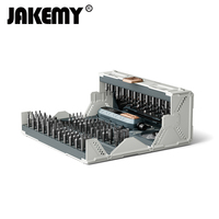 Pour JM-8192 Ensemble de Tournevis Magnétiques Multi-Embouts 180 Pièces pour Réparation de Téléphones Portables – Kit d'Outils de Précision avec Poignée en Plastique Texturé