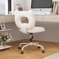 Vente en gros chaise de salle à manger nordique supérieure chaise de maquillage pivotante à 360 ° avec dossier commode de salon de haute qualité pour chambre à coucher