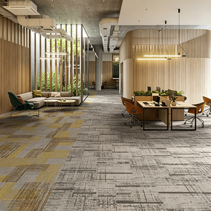 พรมไนลอนลายโมเดิร์นแบบนามธรรม ยี่ห้อ <span class=keywords><strong>Yonder</strong></span> Series ขนาด 60x60 ซม. ติดตั้งง่าย เหมาะสำหรับล็อบบี้โรงแรม - Product Image 2