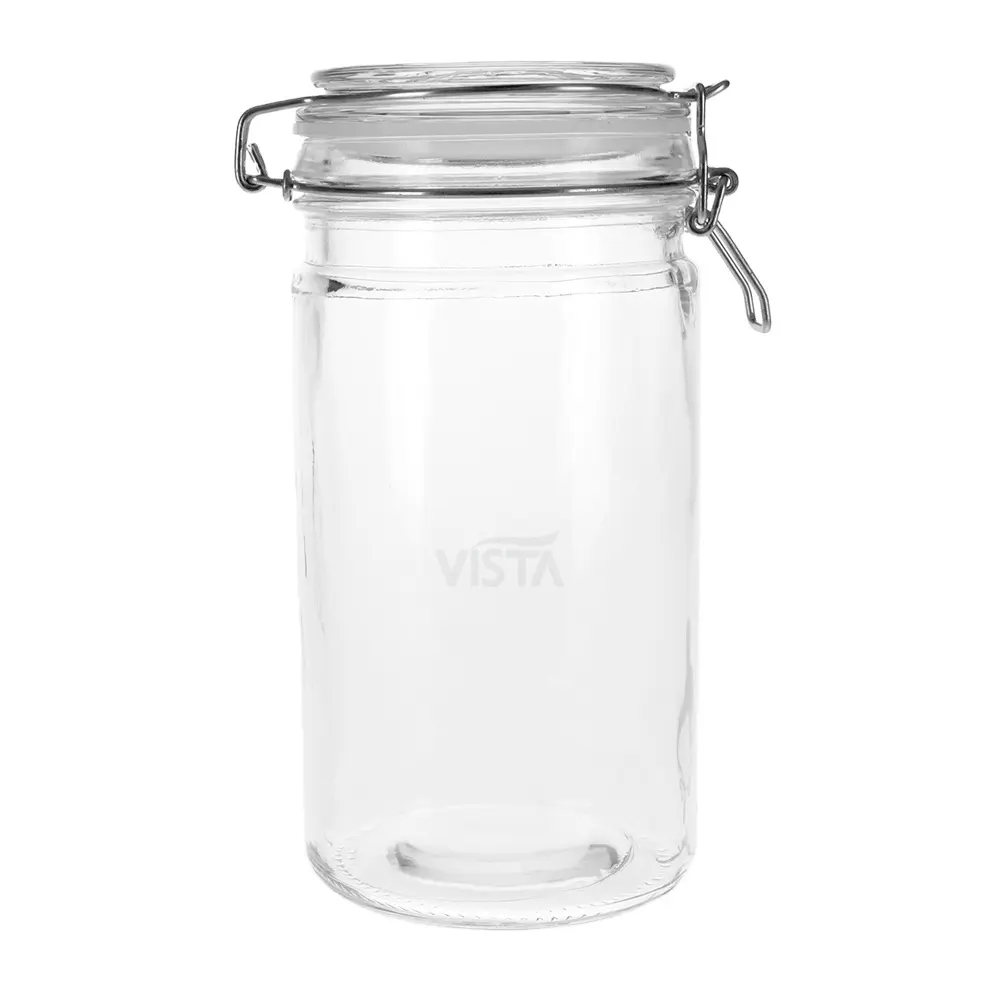 1000ミリリットルHigh Appearance Kitchen Transparent JarとBuckle Sealed Glass Jar