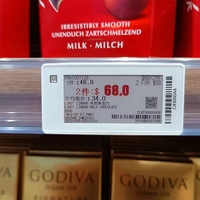 Hipoink Etiquetas Digitales Electrónicas ESL de 2.13 Pulgadas y 2.4GHz con Tinta Electrónica para Supermercados, Restaurantes y Almacenes
