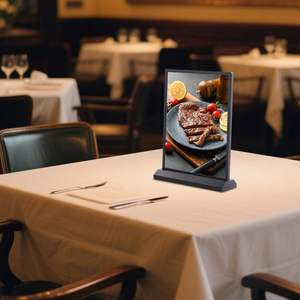 Caja de luz LED acrílica para mesa, caja de luz iluminada personalizada para mostrador de venta al por menor, letrero publicitario de escritorio para ferias comerciales - Product Image 5