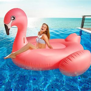 Flamingo Hồ bơi bơm hơi nổi, ống hồ bơi bơi vòng màu hồng hồ bơi <span class=keywords><strong>Float</strong></span> - Product Image 3