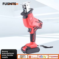 Scie à bois alternative industrielle rechargeable, capacité de coupe 40 mm, batterie lithium 21V 550W 2.5Ah, moteur sans balais, ODM