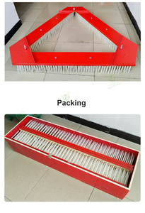 <span class=keywords><strong>Brosse</strong></span> triangulaire en <span class=keywords><strong>gazon</strong></span> artificiel pour terrains de football brossage d'entretien du <span class=keywords><strong>gazon</strong></span> synthétique pour le caoutchouc de sable intercalaire - Product Image 4