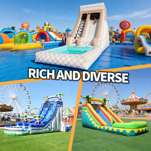 वाणिज्यिक pvc आउटडोर वयस्क विशाल <span class=keywords><strong>inflatable</strong></span> पानी स्लाइड और पिछवाड़े के बच्चों के लिए ब्लोअर पार्टी - Product Image 4