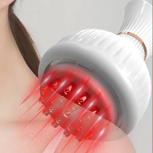 Masseur Gua Sha à micro-courant, modelage du <span class=keywords><strong>corps</strong></span>, <span class=keywords><strong>brosse</strong></span> pour les méridiens, <span class=keywords><strong>anti</strong></span>-<span class=keywords><strong>cellulite</strong></span>, électrode, vibrations pulsées, chauffage, <span class=keywords><strong>massage</strong></span> corporel - Product Image 4