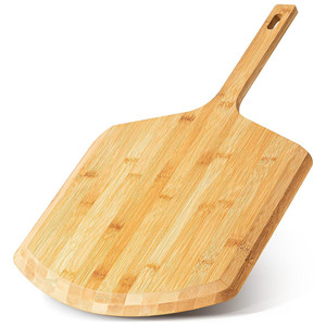 Usine d'arts et d'artisanat Juhou, pelle à pizza en bambou 58x35,5x1,2 cm, portable, pour la cuisson au four, outils pour la pizza - Product Image 1